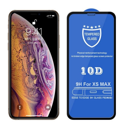 Verre Trempé 10D Pleine Couverture Pour iPhon | Smarty Paris